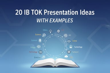 20 IB TOK Presentation Ideas with Examples