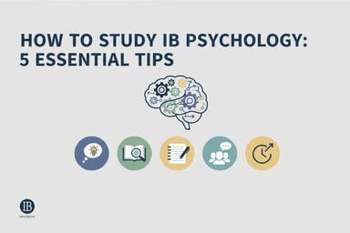 How to study IB Psychology: 5 essential tips