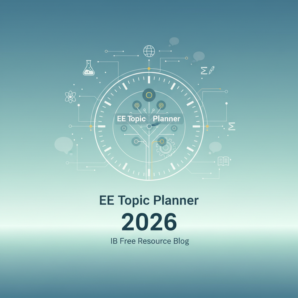 EE Topic Planner 2026