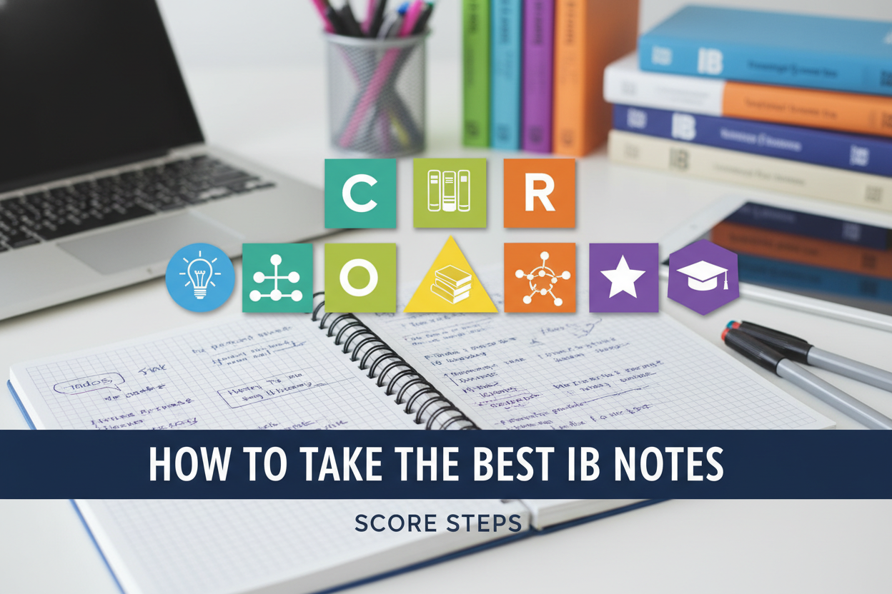 How to Take the Best IB Notes: SCOR E Steps