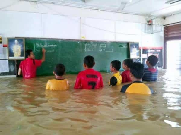 Dedicated students at work