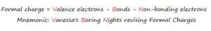 Mnemonic technique for formal charges